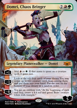 Domri, Chaos Bringer Mythic Edition